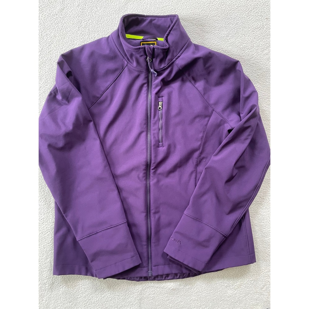 Under Armour UA‎ Storm Contender Softshell Jacket Women Large Purple 1232001